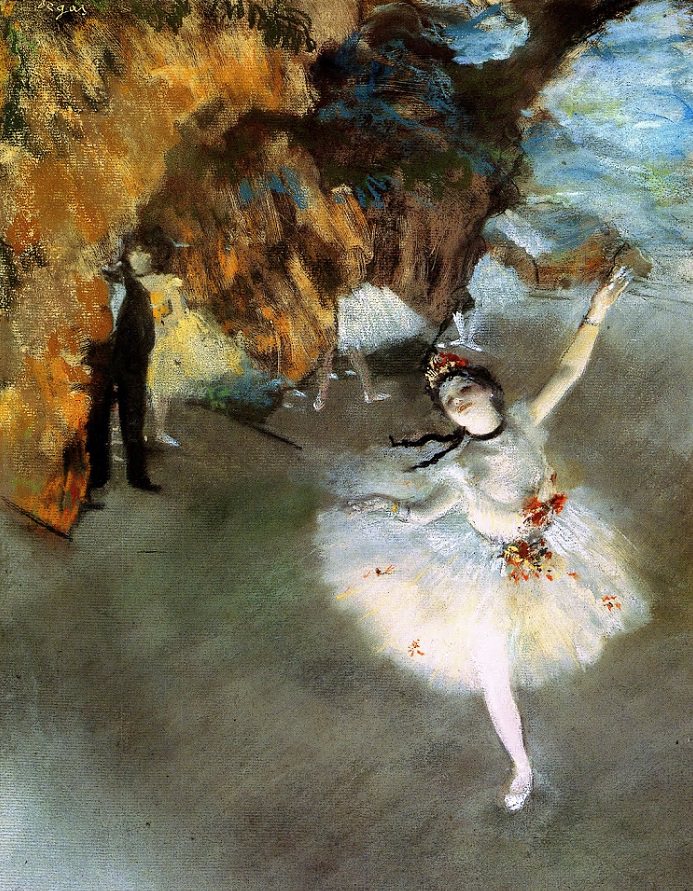 The Star by Edgar Degas