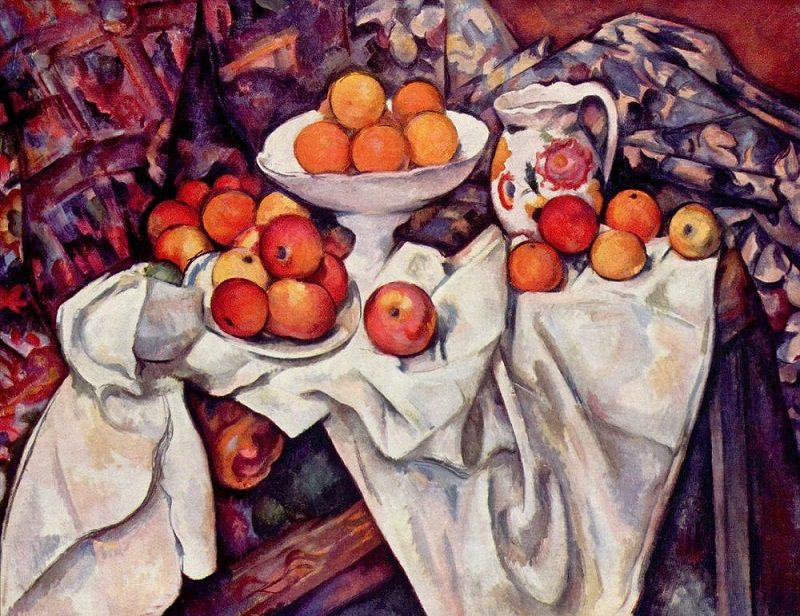 Still Life with Apples and Oranges, 1895 by Paul Cezanne
