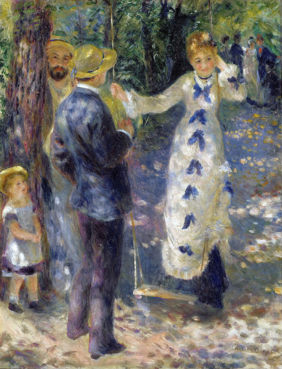 The Swing - by Renoir